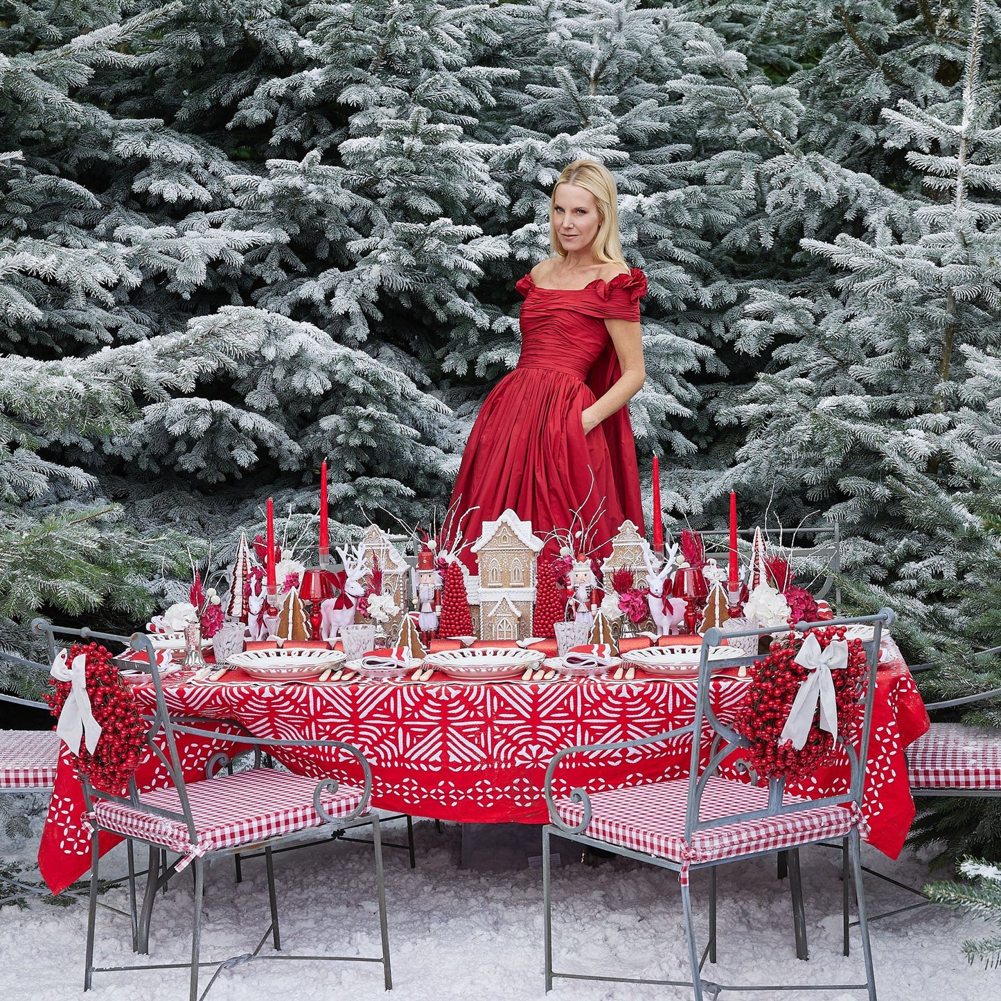 Red Candles (Set of 8)