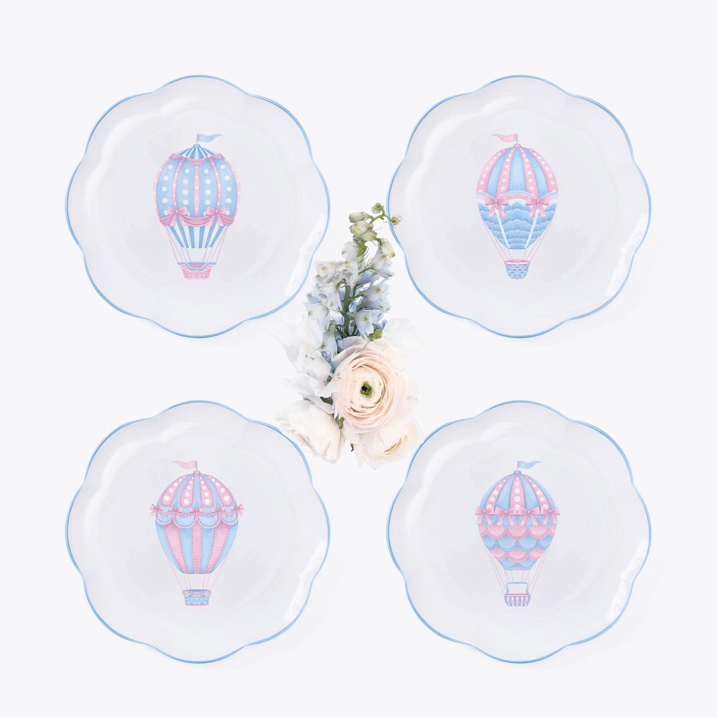 Bea Balloon Starter Plates (Set of 4)