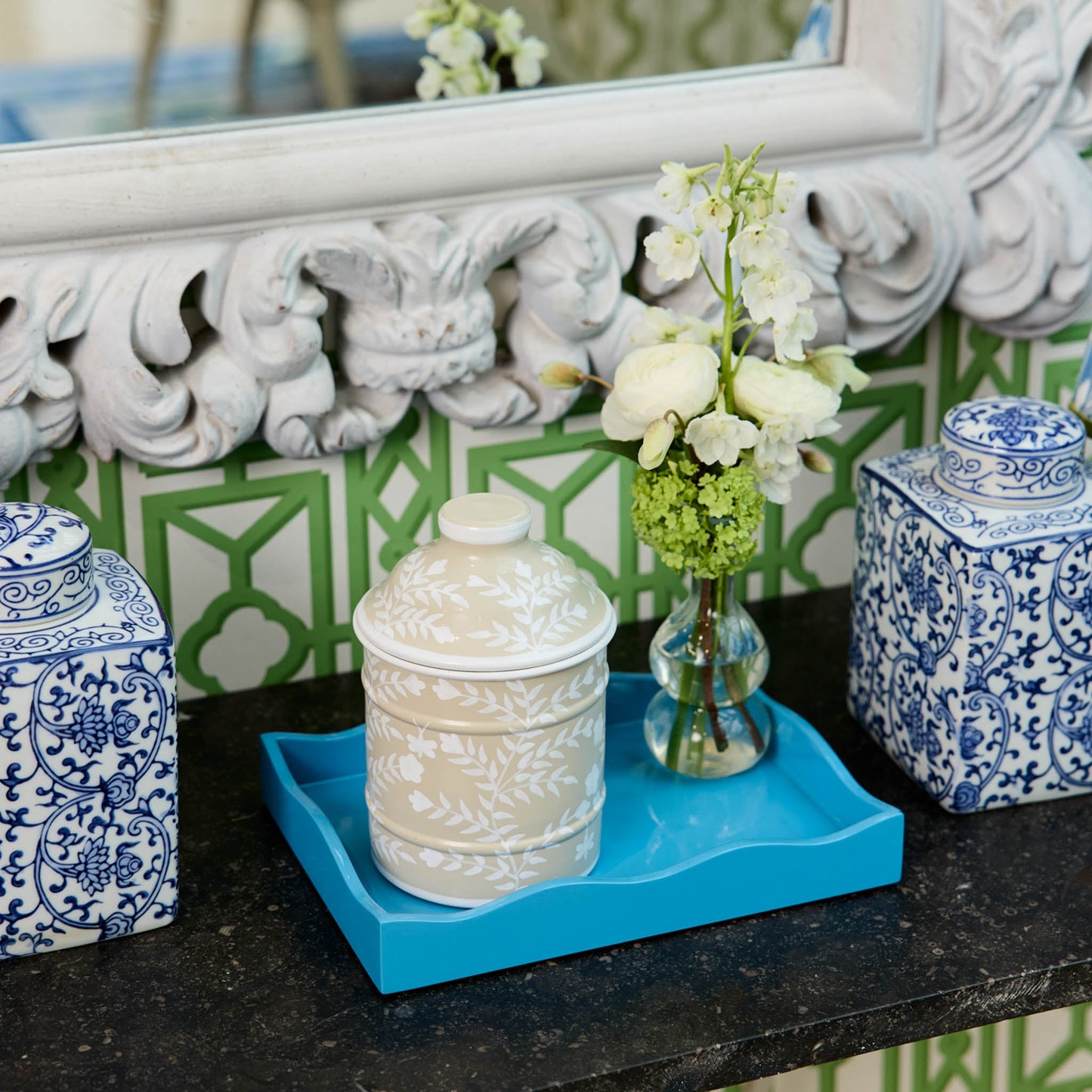Chinoiserie Canisters (Set of 3)