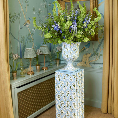 Olive Lotus Lampshade (22cm)