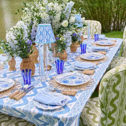 Blue Flowers Starter Plate