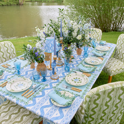 Blue & Green Sophia Napkins (Set of 4)