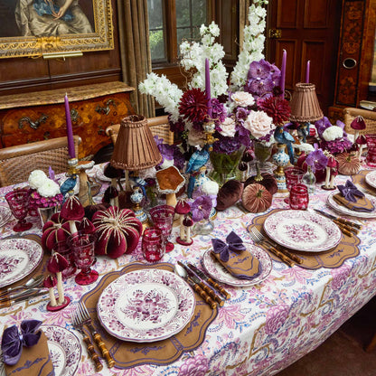 Purple Pandora Dinner Plate