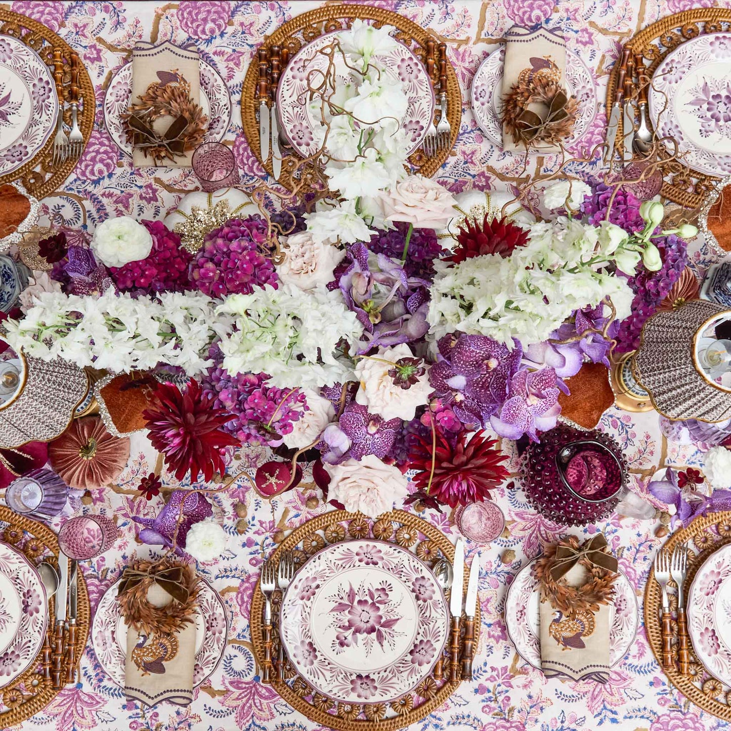 Purple Pandora Dinner Plate