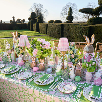 Green & Pink Josephine Garland Starter Plate