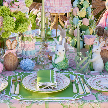Green & Pink Josephine Garland Starter Plate