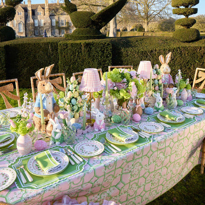 Green & Pink Josephine Garland Starter Plate