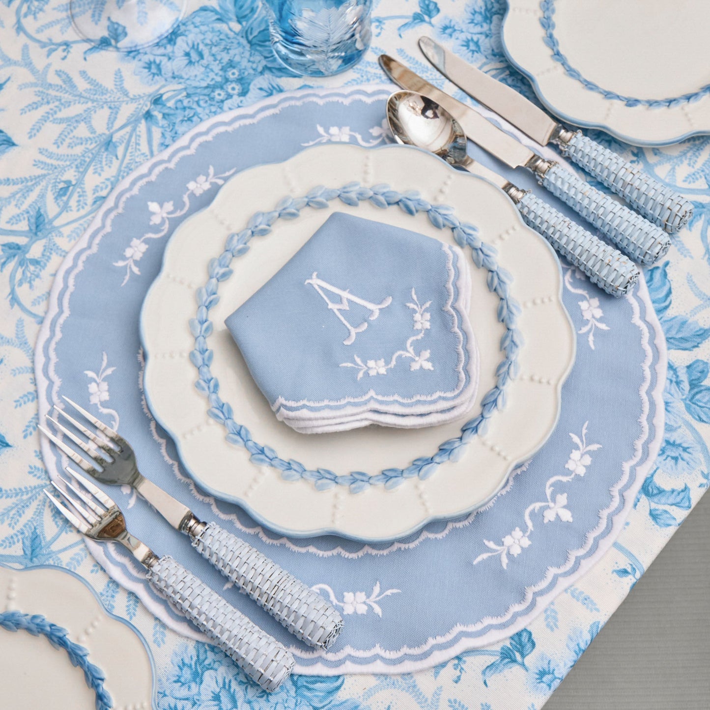 Blue Sienna Placemats (Set of 4)