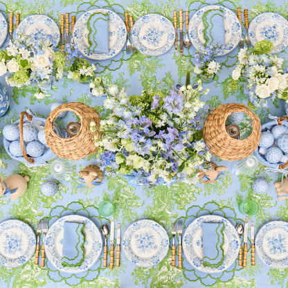 Blue & Green Lily Placemats (Set of 4)