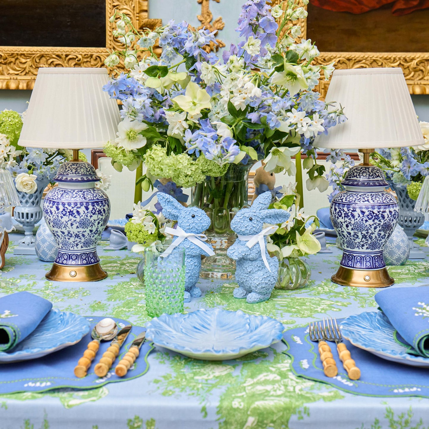 Chinoiserie Rechargeable Lamp