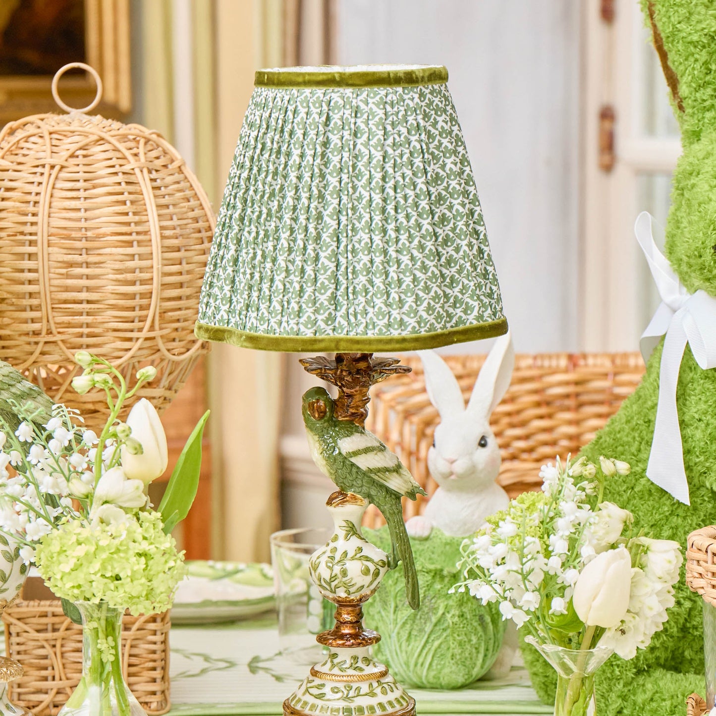 Olive Parrot Rechargeable Lamp