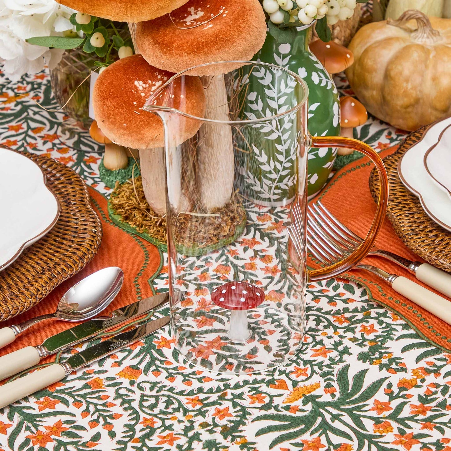 Red Mushroom Jug