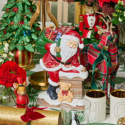 Santa's Coming Figurine
