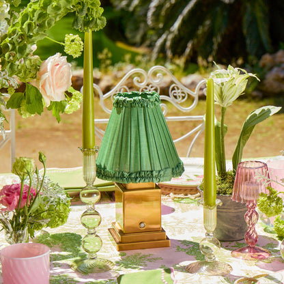Green Small Eden Candle Holders (Pair)