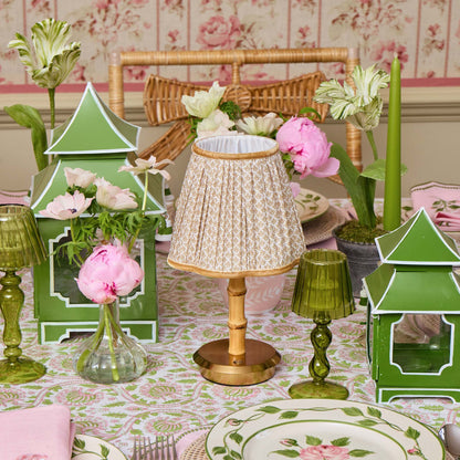 Mrs. Alice Handpainted Green Tulip