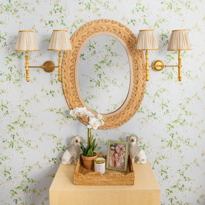 Natural Medium Rattan Tray