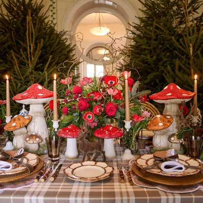 Caramel Alathea Linen Napkins (Set of 4)