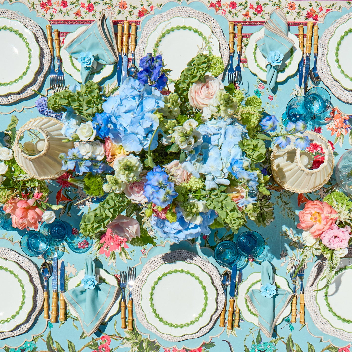 Blue Jean Tablecloth