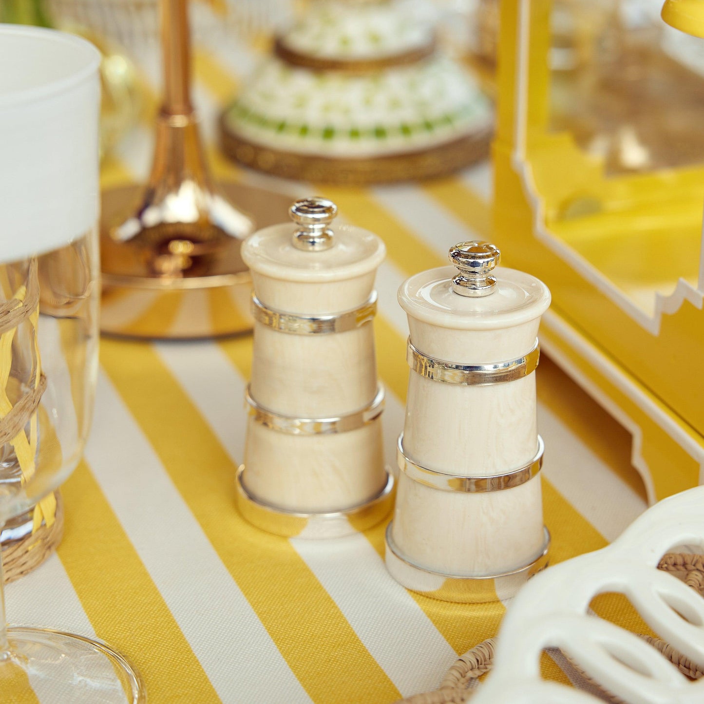 Ivorine Salt & Pepper Set