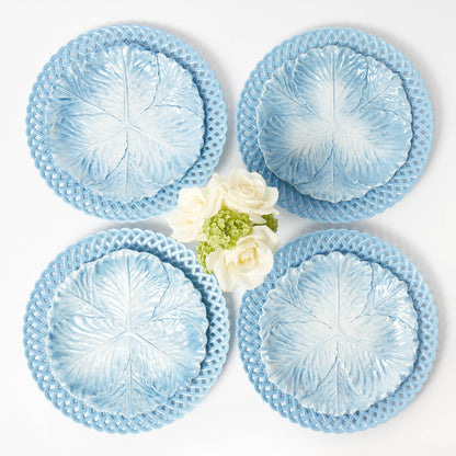 Serena Cabbage Dinner & Starter Plates (Set of 8)