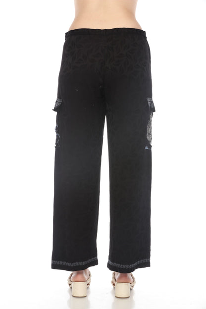 Johnny Was Biya Embroidered Bekki Cargo Pants B68024 *
