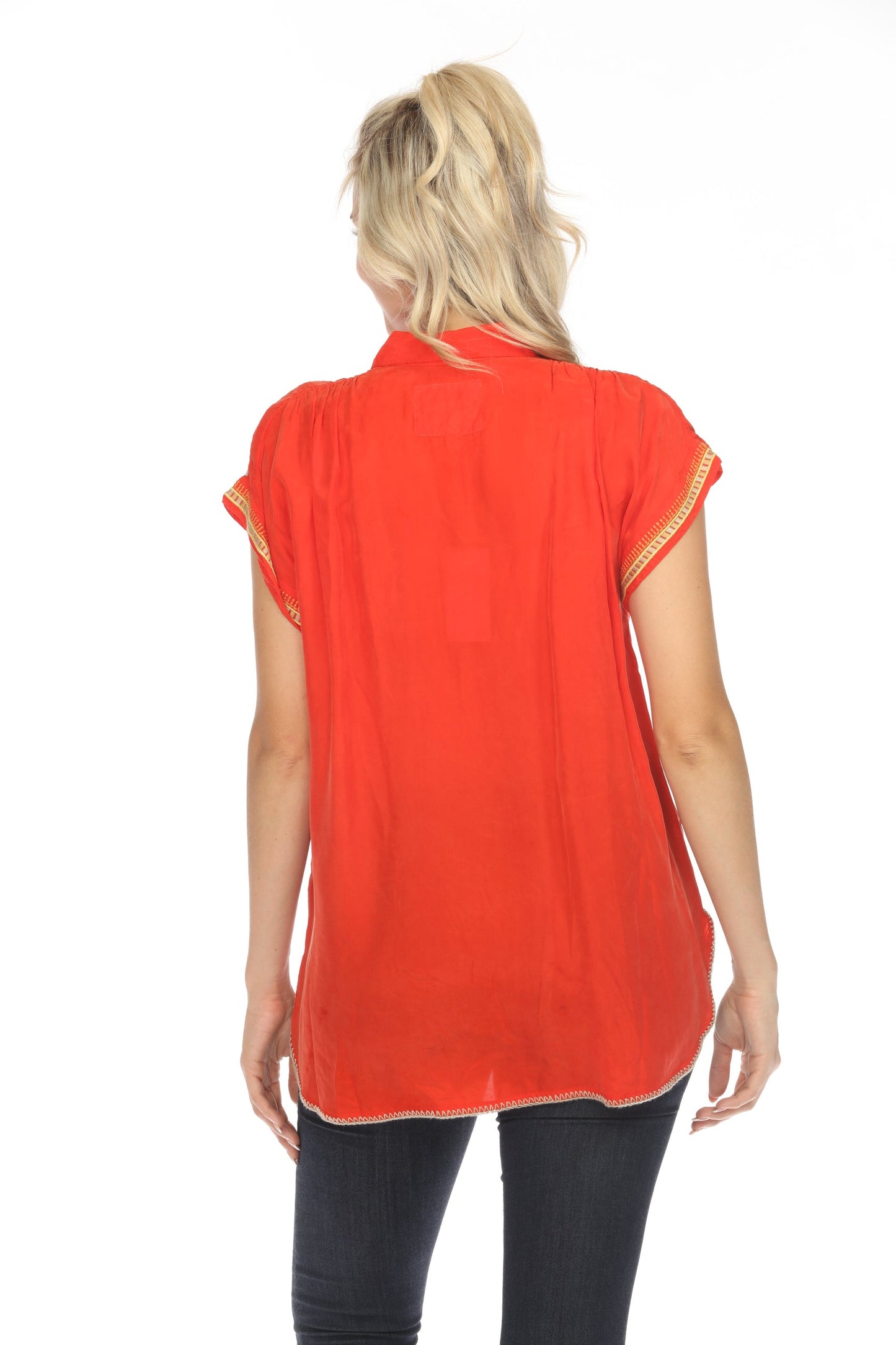 Johnny Was Biya Dionne Button-Down Blouse B14124A4 *