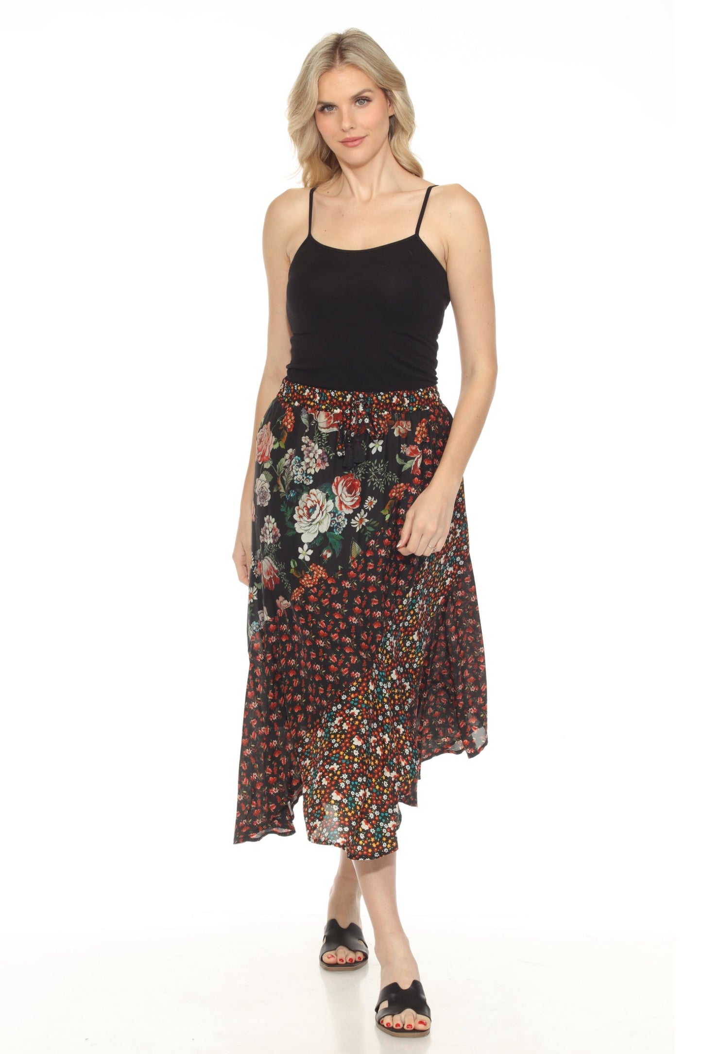 Johnny Was Chamylla Floral Midi Skirt C71524AO