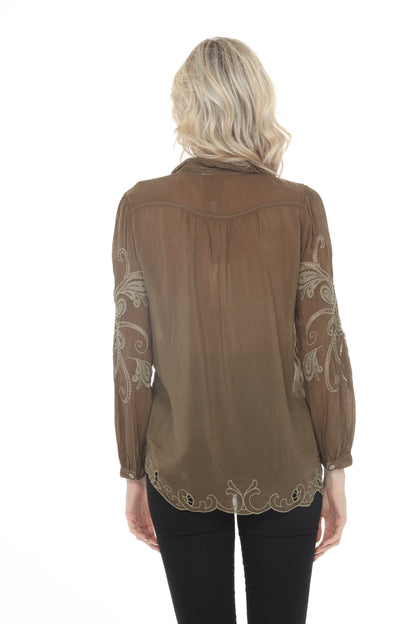 Johnny Was Chryssie Camp Shirt C16925-6S*