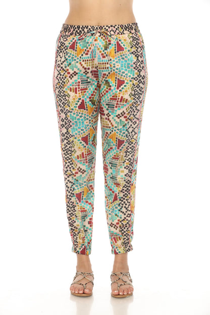 Johnny Was Genora Paneled Jogger Pants C64324A8