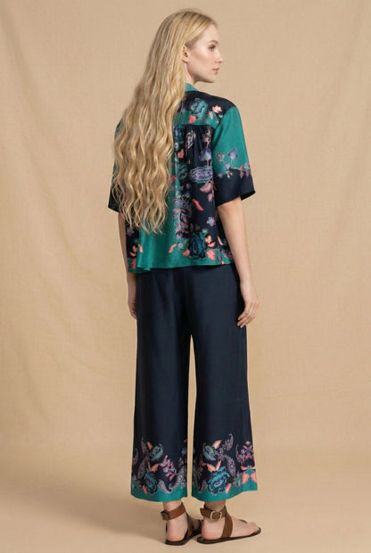 Johnny Was Jade Yasmin Cropped Easy Pant L69825-6