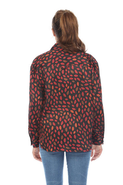 Johnny Was Workshop Amora Boxy Charmeuse Shirt W13523