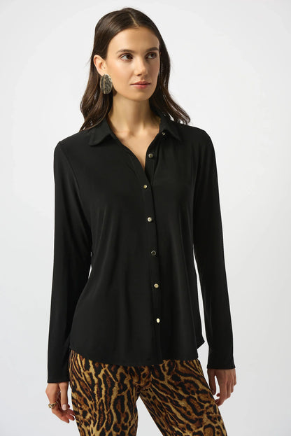 Joseph Ribkoff Button Front Long Sleeve Top 253941