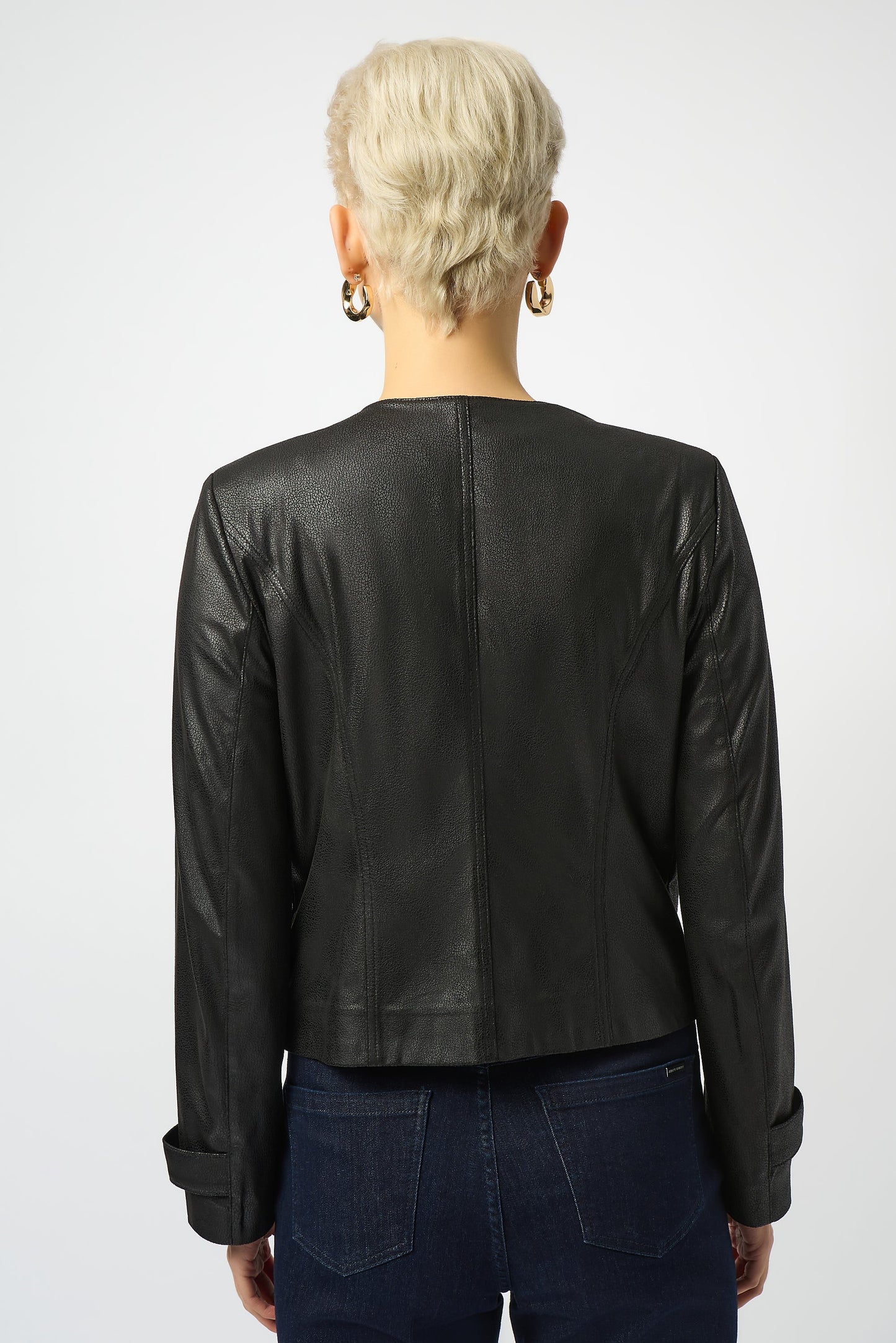 Joseph Ribkoff Long Sleeve Faux Suede Jacket 253935-R
