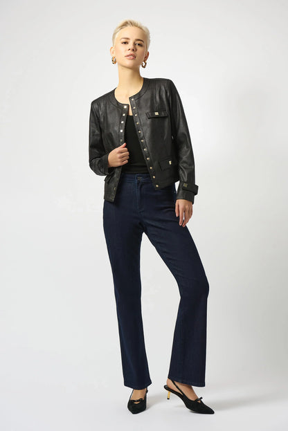 Joseph Ribkoff Long Sleeve Faux Suede Jacket 253935-R