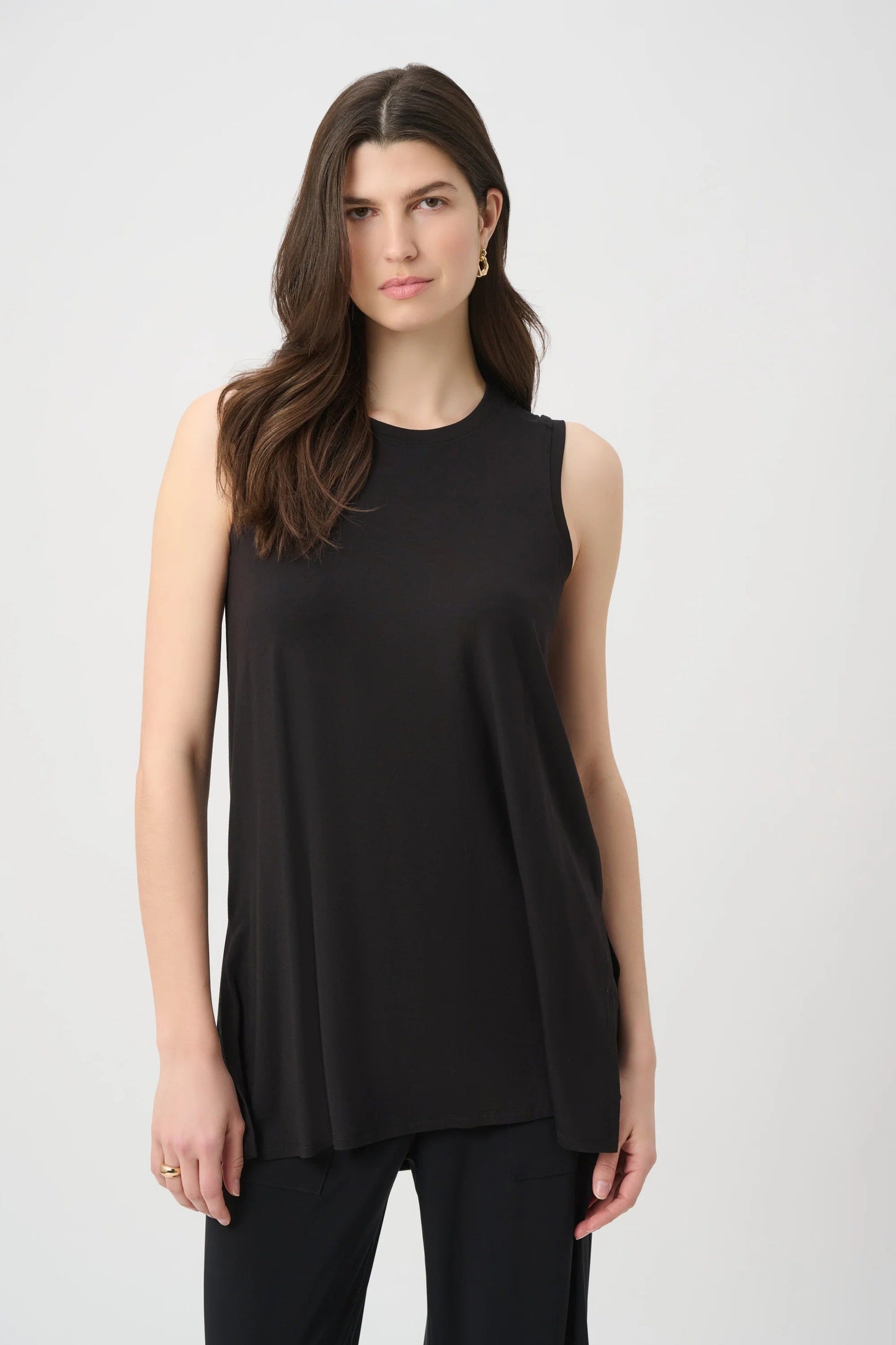 Joseph Ribkoff Jersey Sleeveless Straight Tunic Top 261640