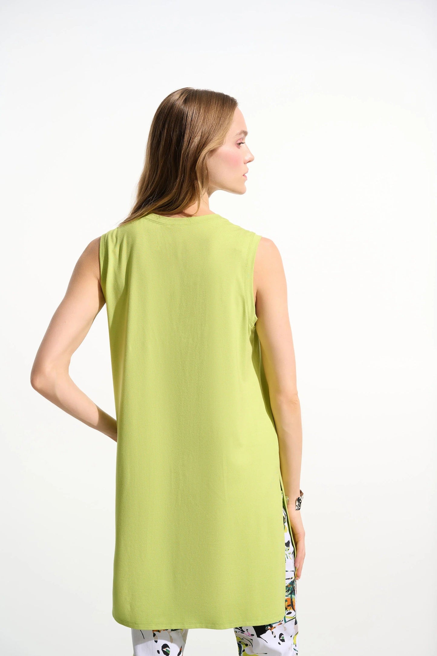 Joseph Ribkoff Jersey Sleeveless Straight Tunic Top 261640