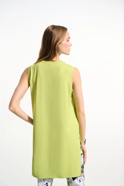 Joseph Ribkoff Jersey Sleeveless Straight Tunic Top 261640