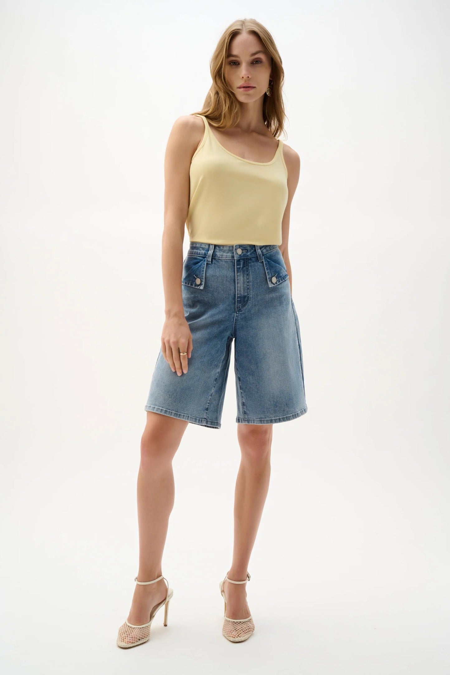 Joseph Ribkoff Silky Knit Fitted Scoop Neck Camisole 261902