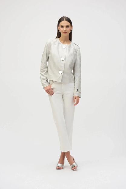 Joseph Ribkoff Faux Suede Boxy Jacket 252918