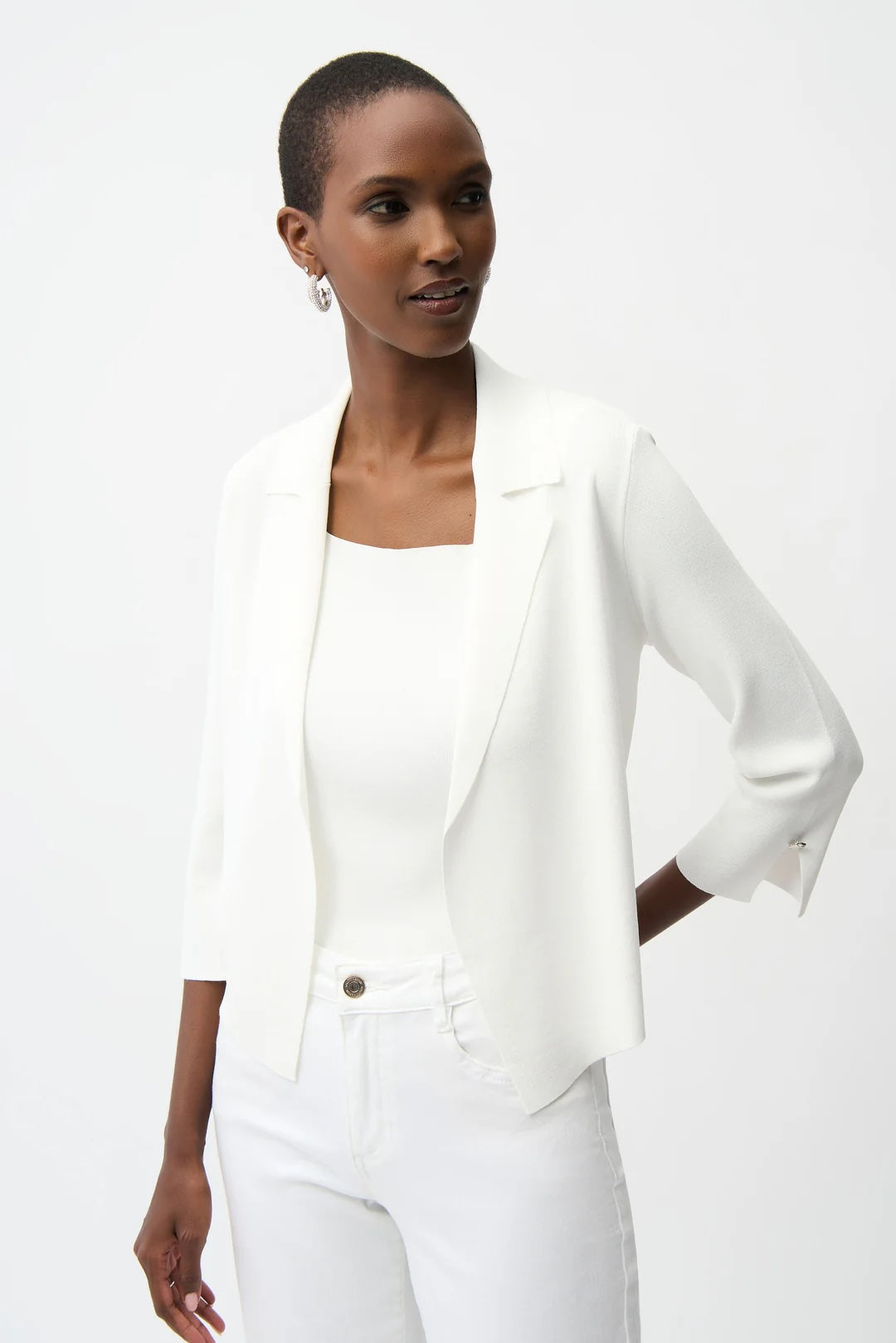 Joseph Ribkoff Open Front 3/4 Sleeves Cardigan 261920