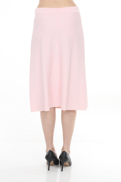 Joseph Ribkoff High-Waist Sweater Knit A-Line Skirt 261745