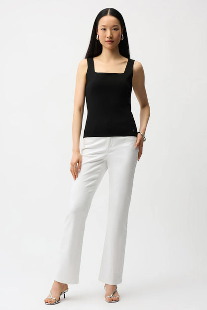 Joseph Ribkoff Square Neck Sleeveless Fitted Camisole Top 261923