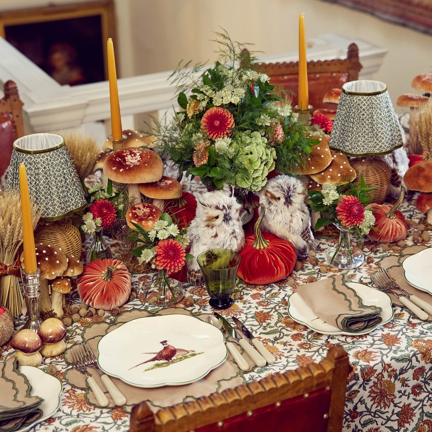 Scalloped Pheasant Dinner Plate