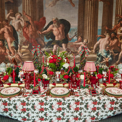 Green & Red Lily Placemats (Set of 4)
