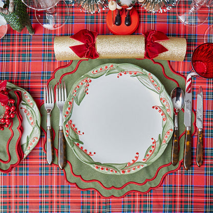 Green & Red Katherine Placemats (Set of 4)
