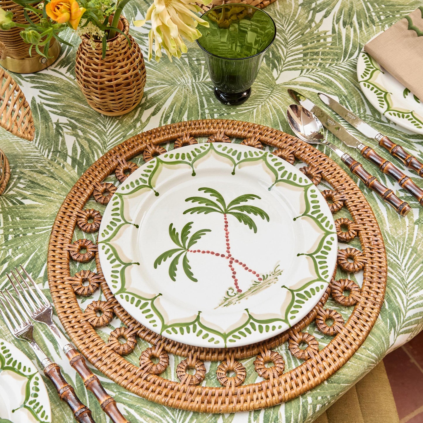 Jardin de Palmier Dinner Plate