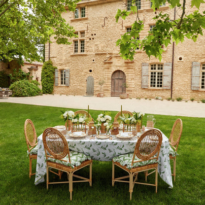 White Lily of the Valley Linen Napkins (Set of 4)