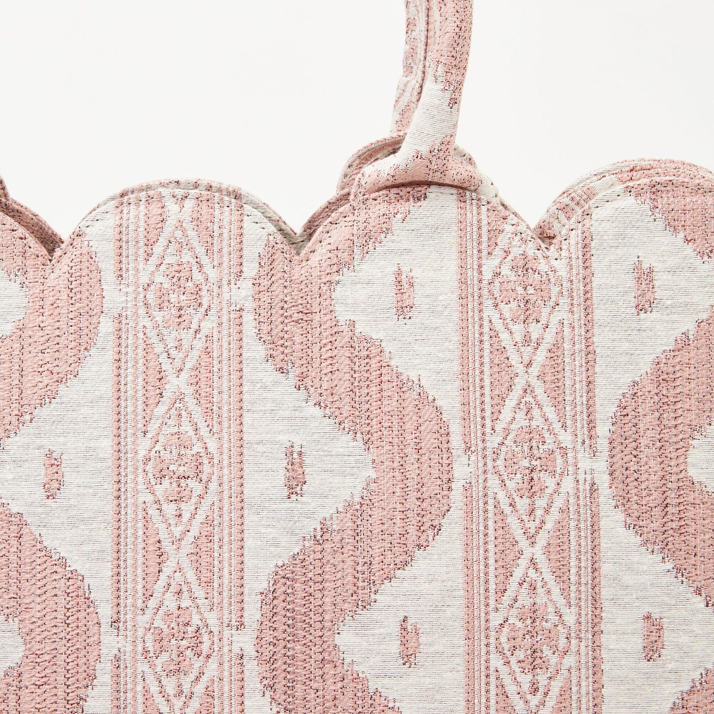 Mrs. Alice Tote Bag (Pink Ikat)