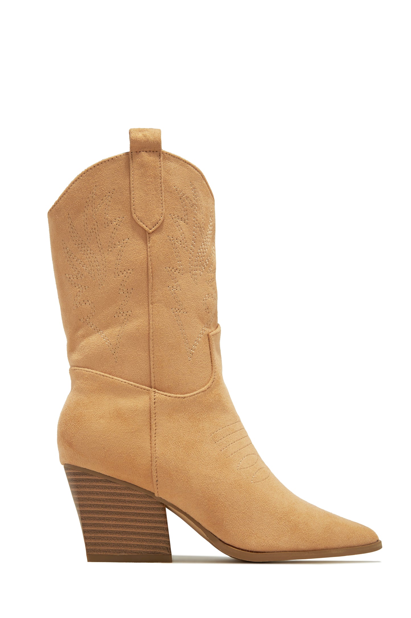 Festival Ready Cowgirl Boots - Khaki