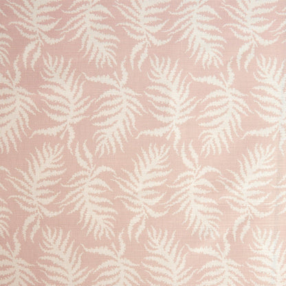 Pink Trailing Ferns Fabric